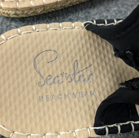 Seastar Seafarer Slingback Black Sandals Size 8 Women - Picture 7 of 11